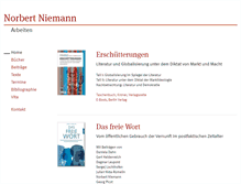 Tablet Screenshot of norbert-niemann.de